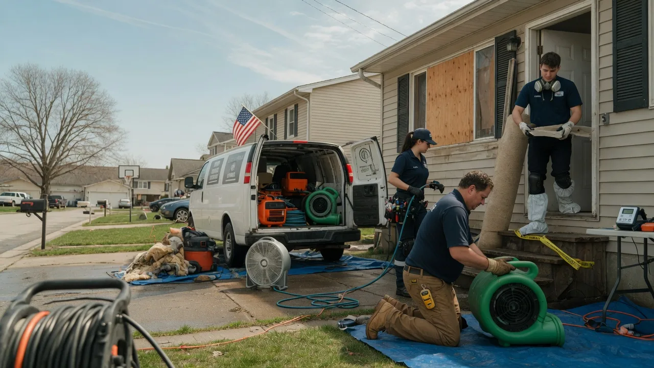 Water Damage Restoration in Honeoye Falls, NY near me